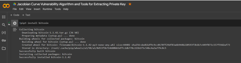 Discrete Logarithm mathematical methods and tools for recovering cryptocurrency wallets Bitcoin